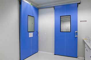 How to use the thermal insulation fireproof clean door?