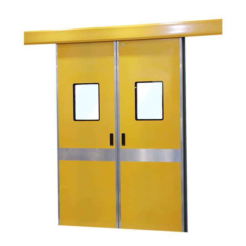 Color Steel Automatic Sliding Door
