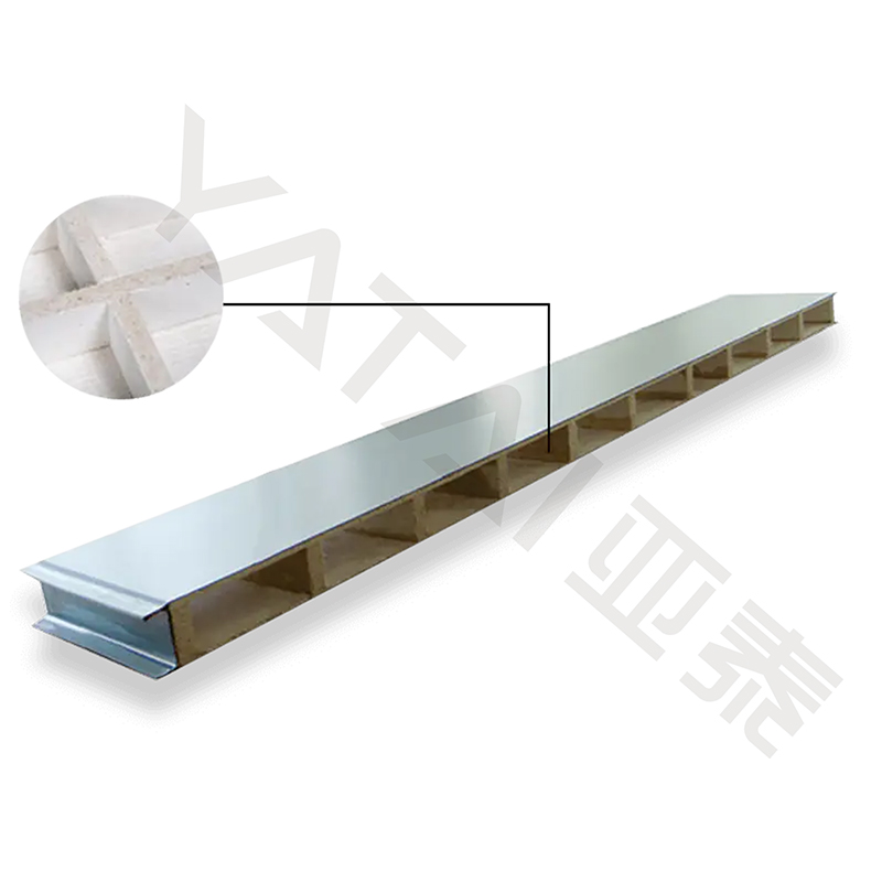 Machine Made Hollow Magnesium Oxide Sandwich Panel